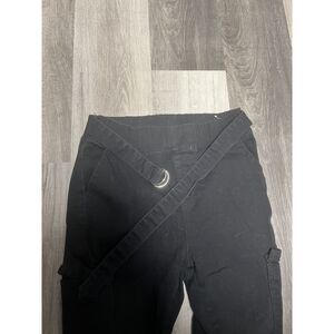 Black Cargo Pants Size 11/12